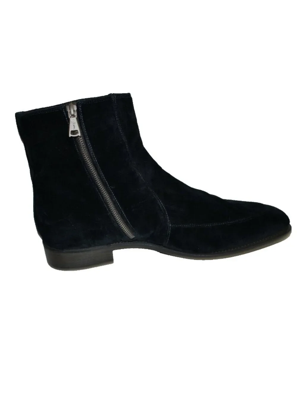 John Varvatos Amsterdam Apron Boot In Midnight Blue Size 13